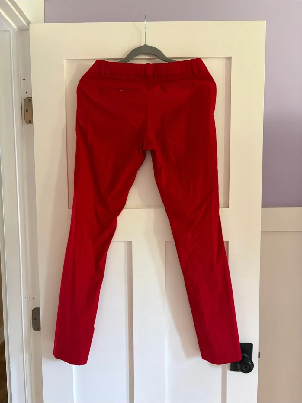 The Limited Red Skinny Pants